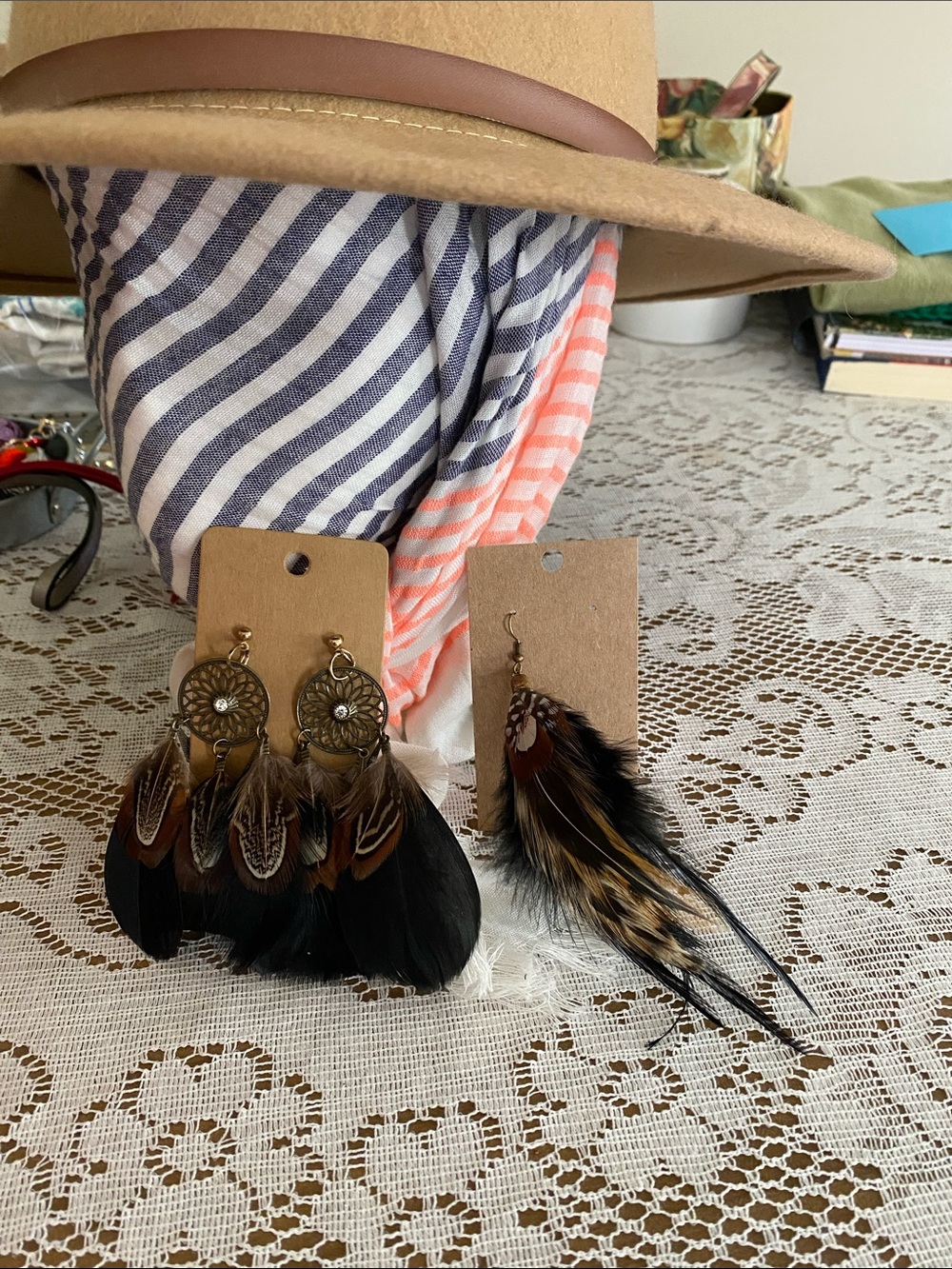 Feather Earrings